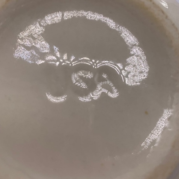 VTG Set of Three: Brown and Tan Floral Tea Cups - Picture 4 of 4